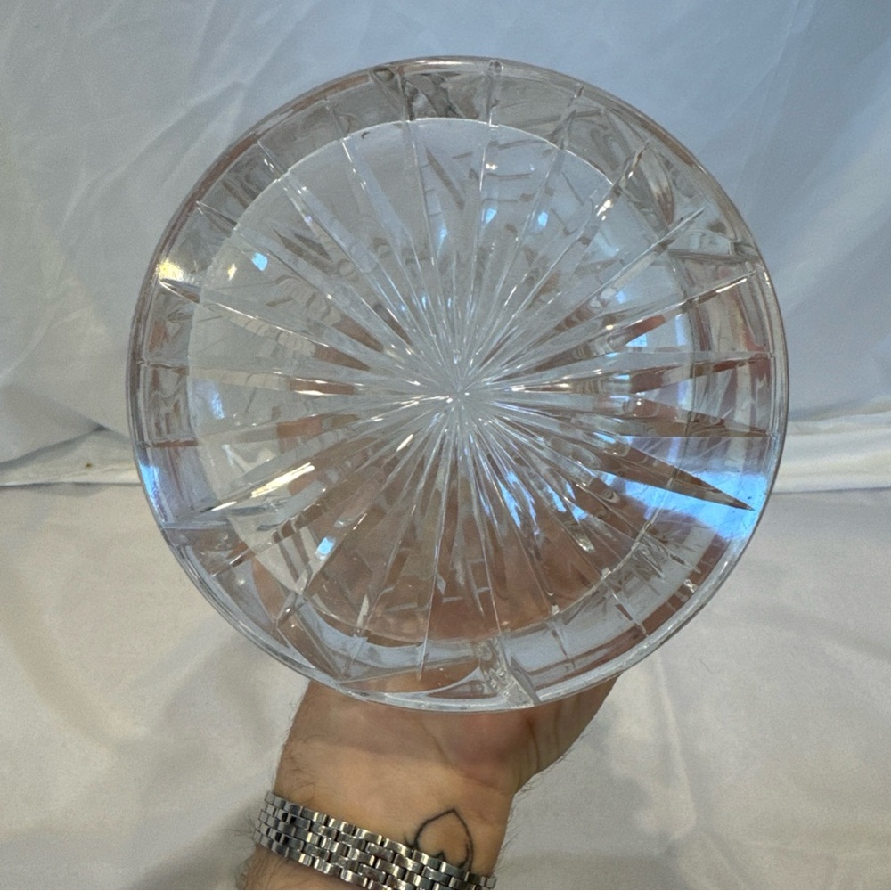 Elegant ABP Crystal Cut Glass Pitcher 10” Inch, Champagne / Water / Wine Pitcher - Picture 5 of 8